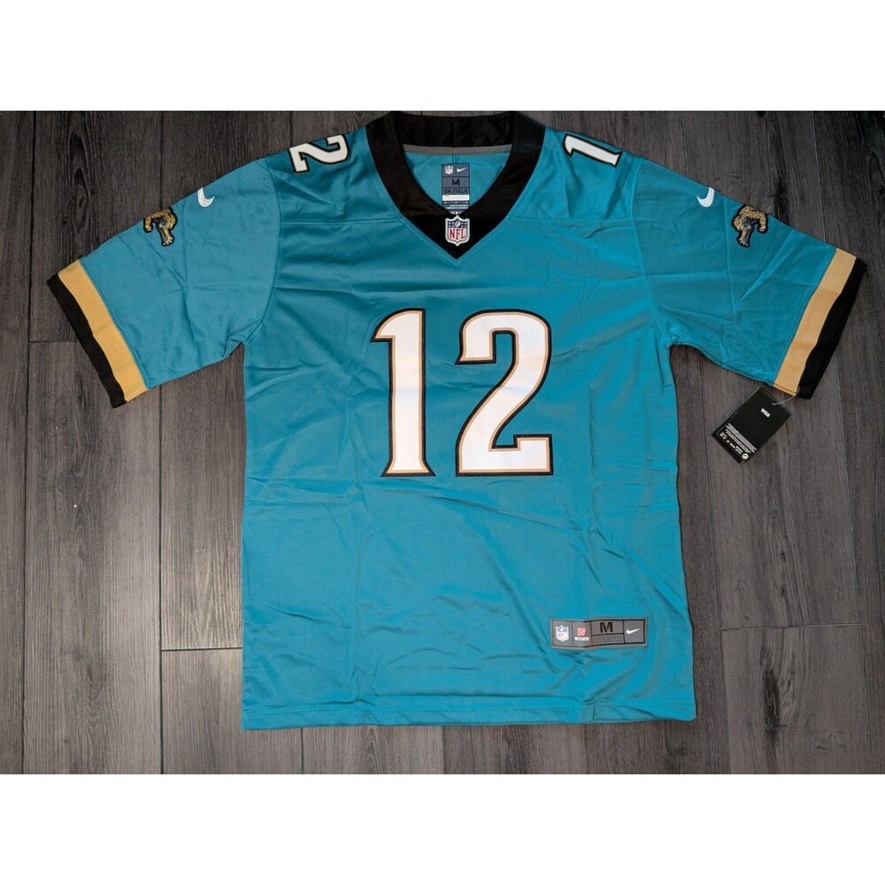 Travis Hunter #12 TEAL Jacksonville Jaguars 2025 Stitched Football Jersey Medium